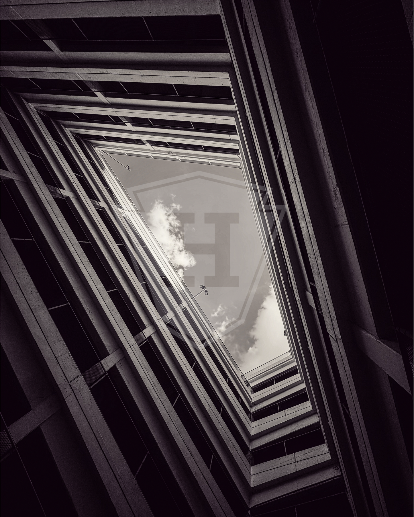 Angles in the Sky - 8x10" Print