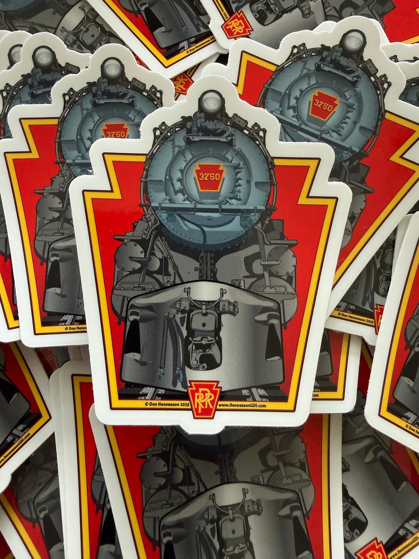K4 Pacific 3" Sticker