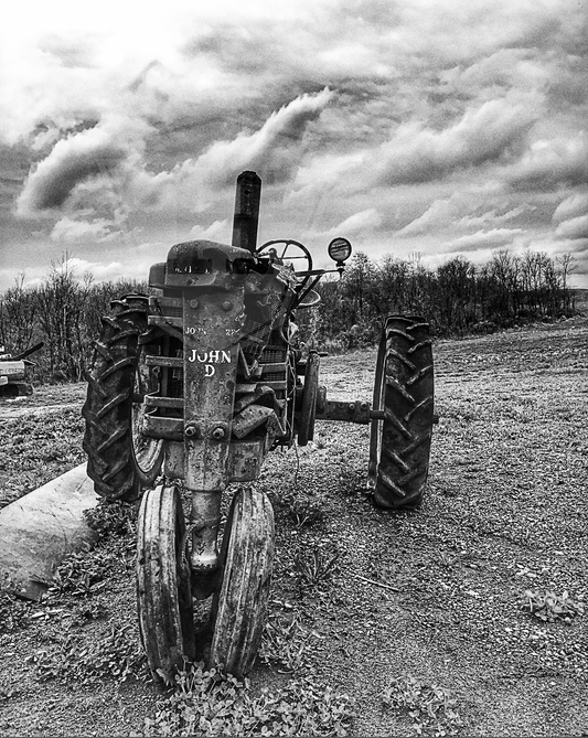 John D Tractor - 8x10" Print