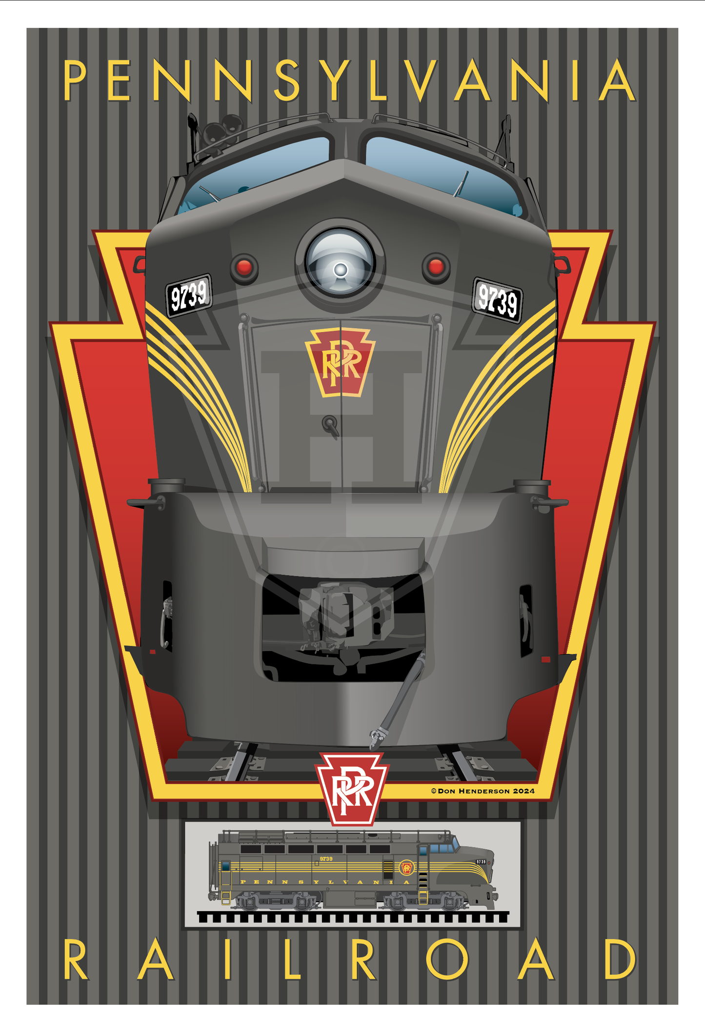 PRR Shark - 12x18" Print