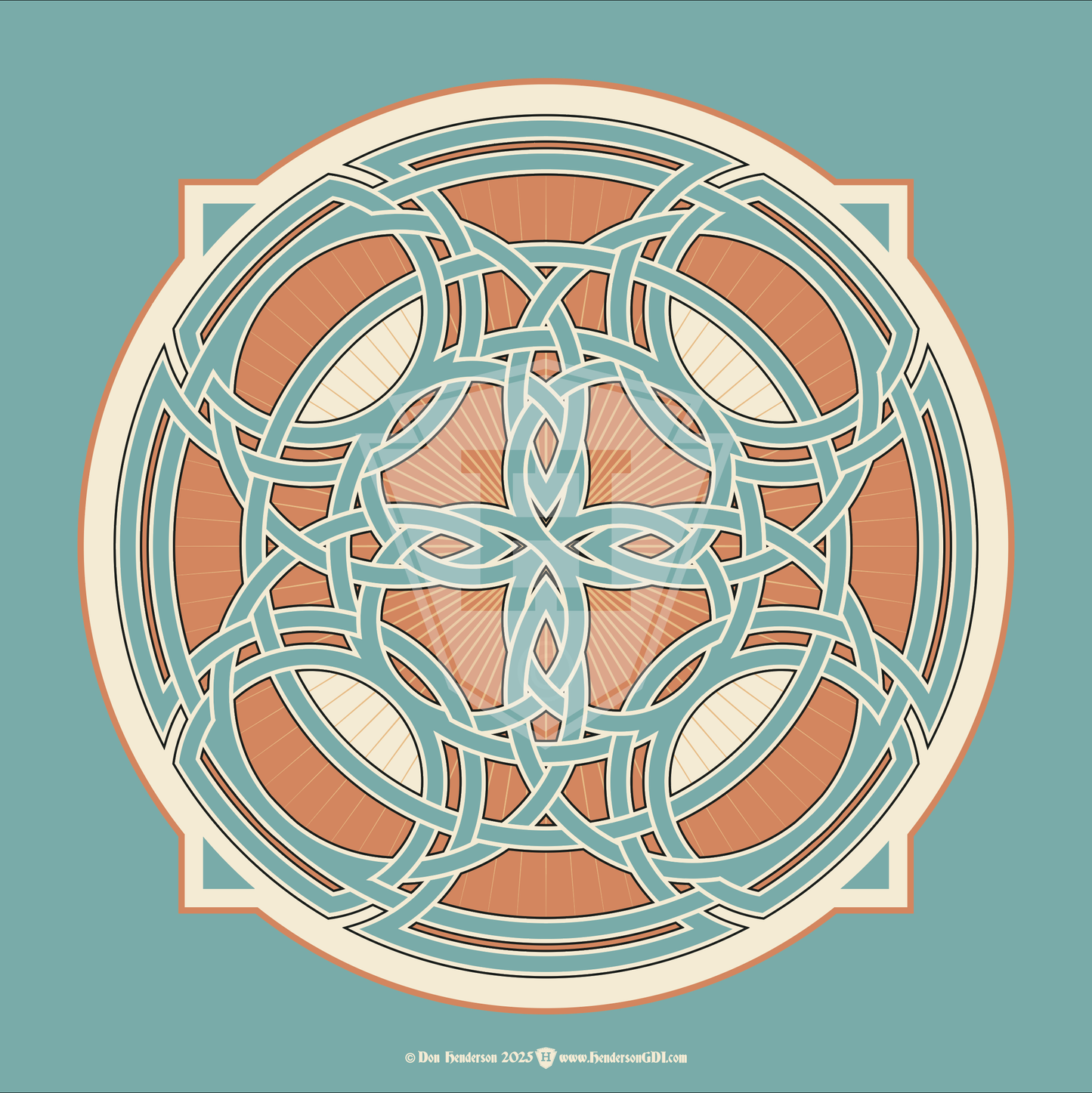 Tuesday Cross - 12x12" Print