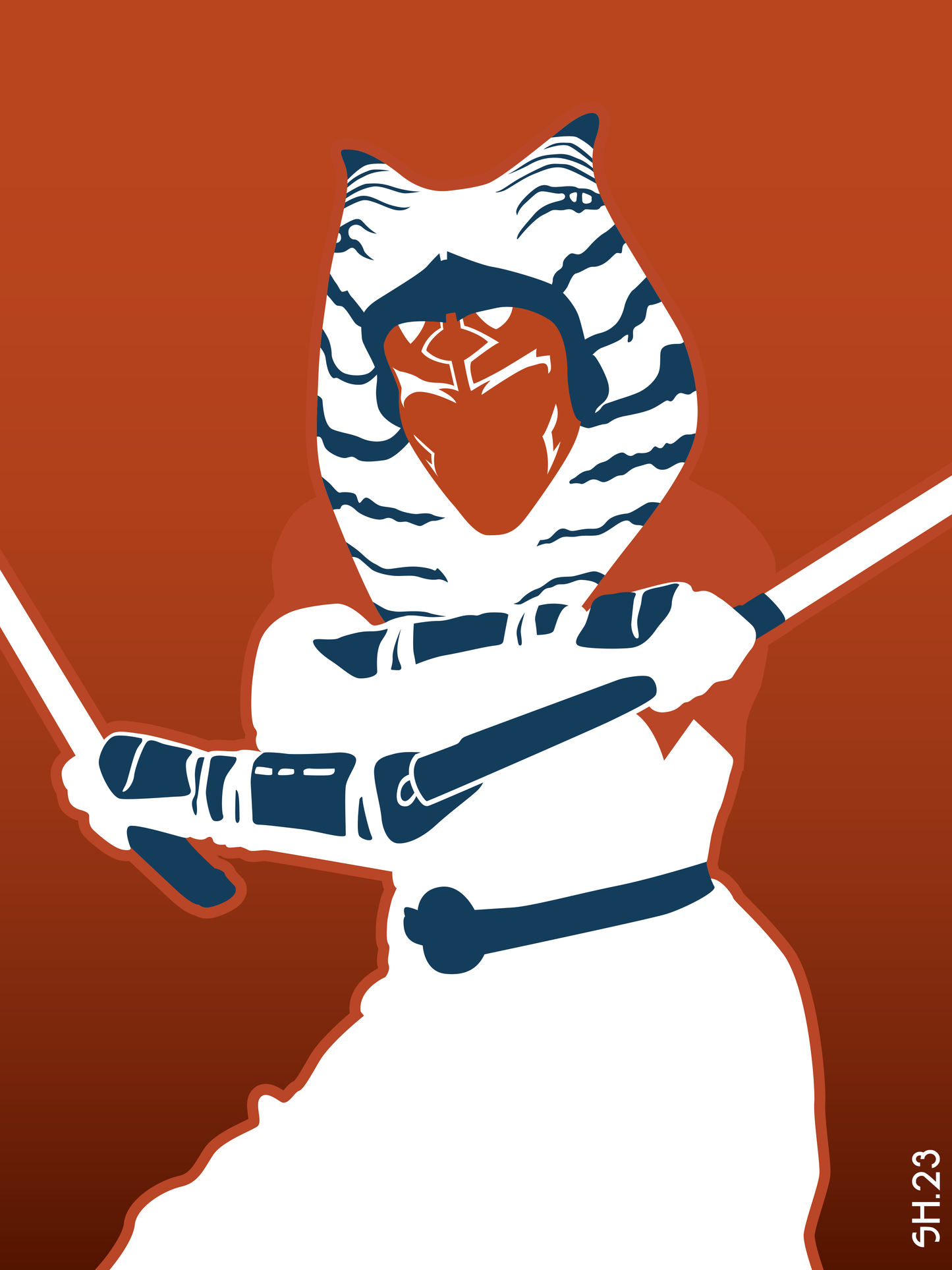 Ahsoka - 12x16" Print