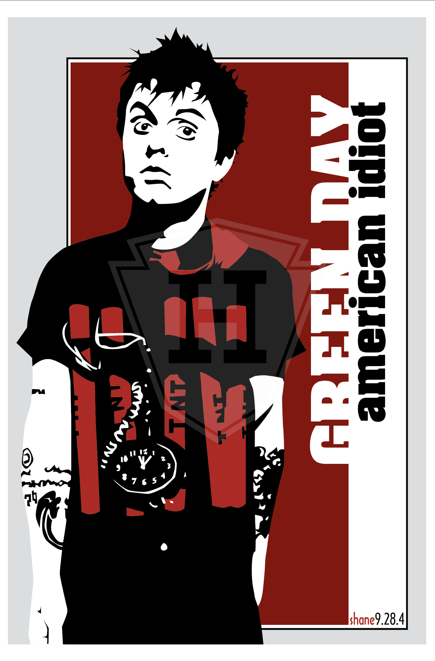 American Idiot - 12x18" Print