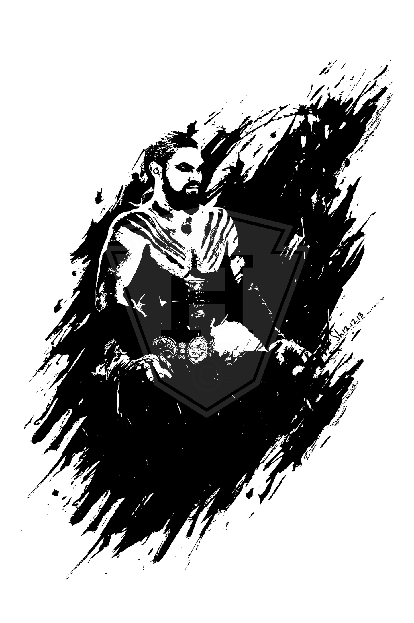 Drogo - 12x18" Print