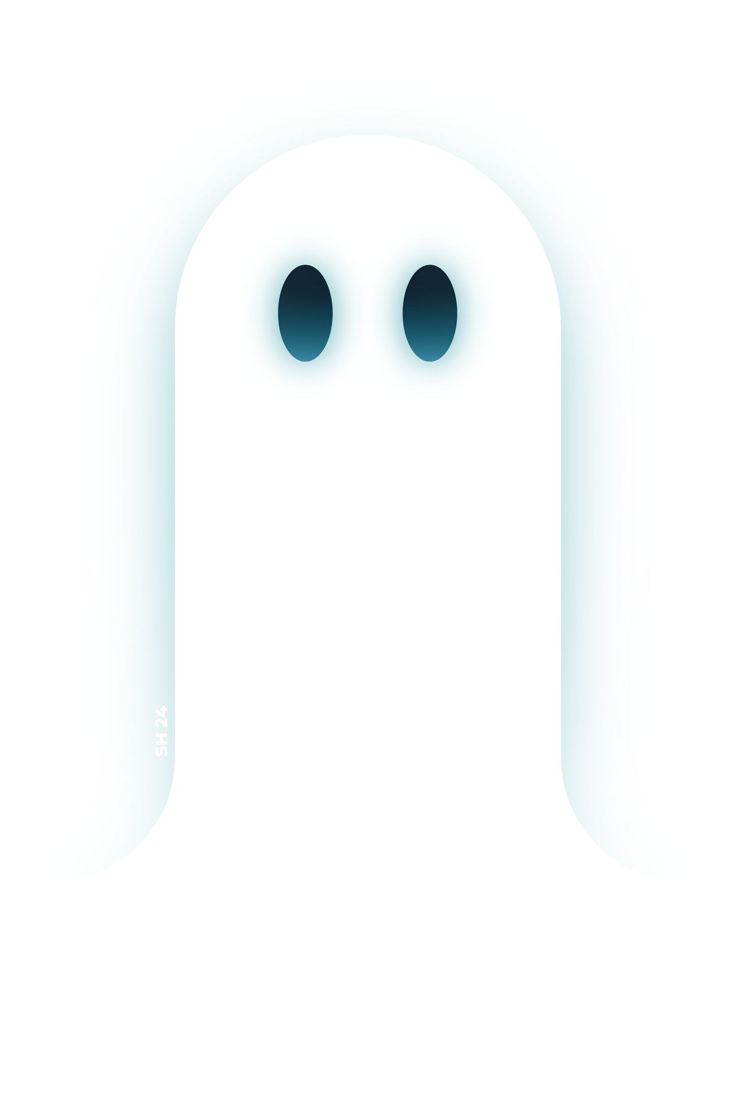 Ghost - 12x16" Print