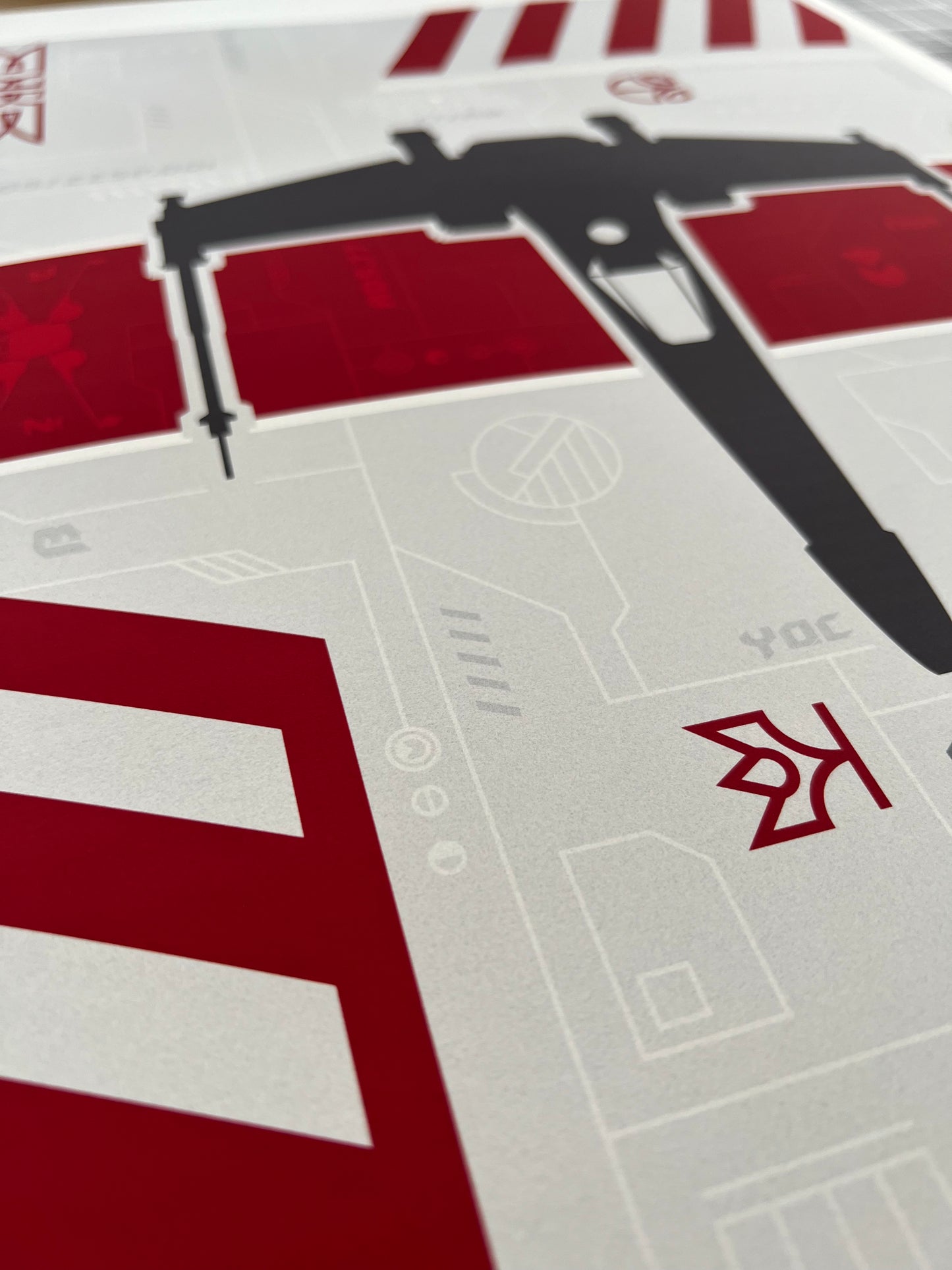 X-Wing - 12x16" Print