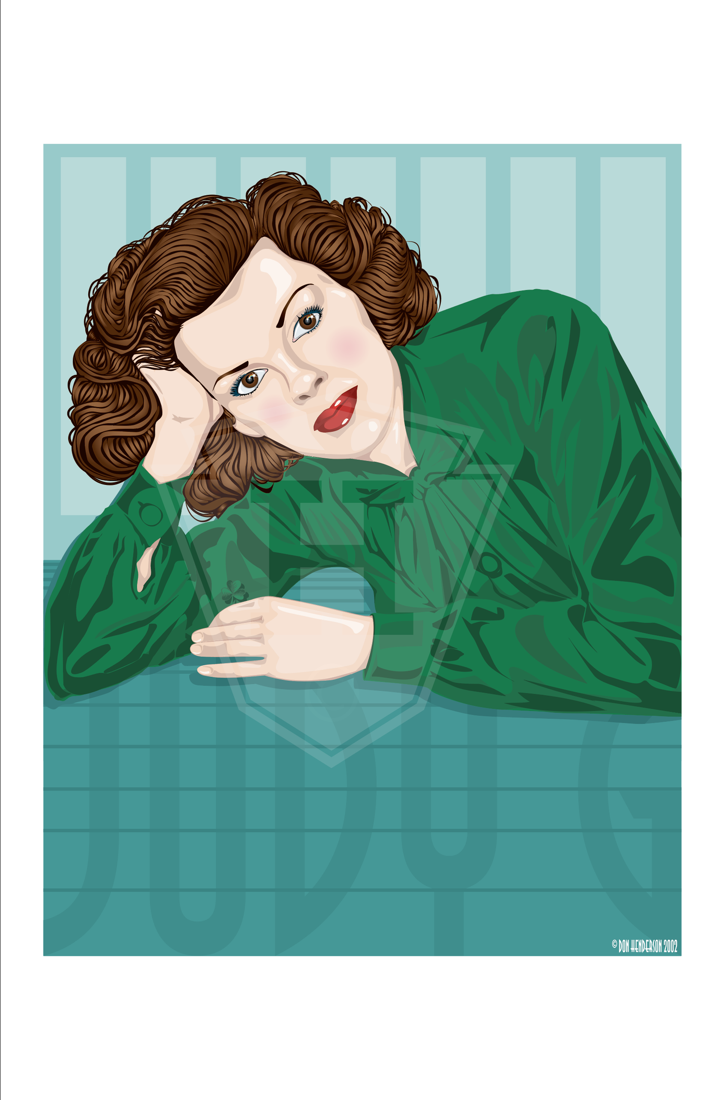 Judy Garland II - 14x11" Print