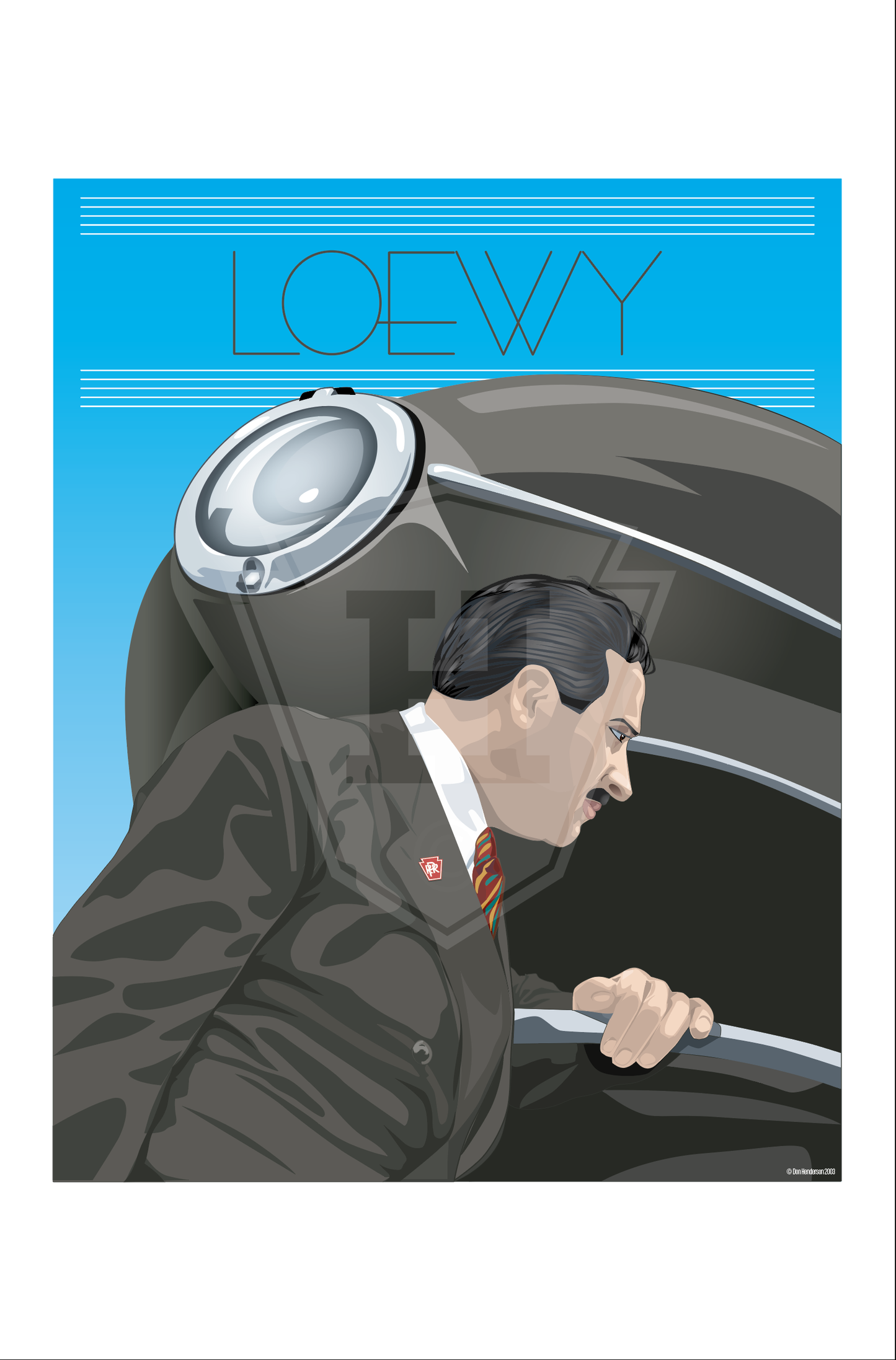 Raymond Loewy - 11x14" Print