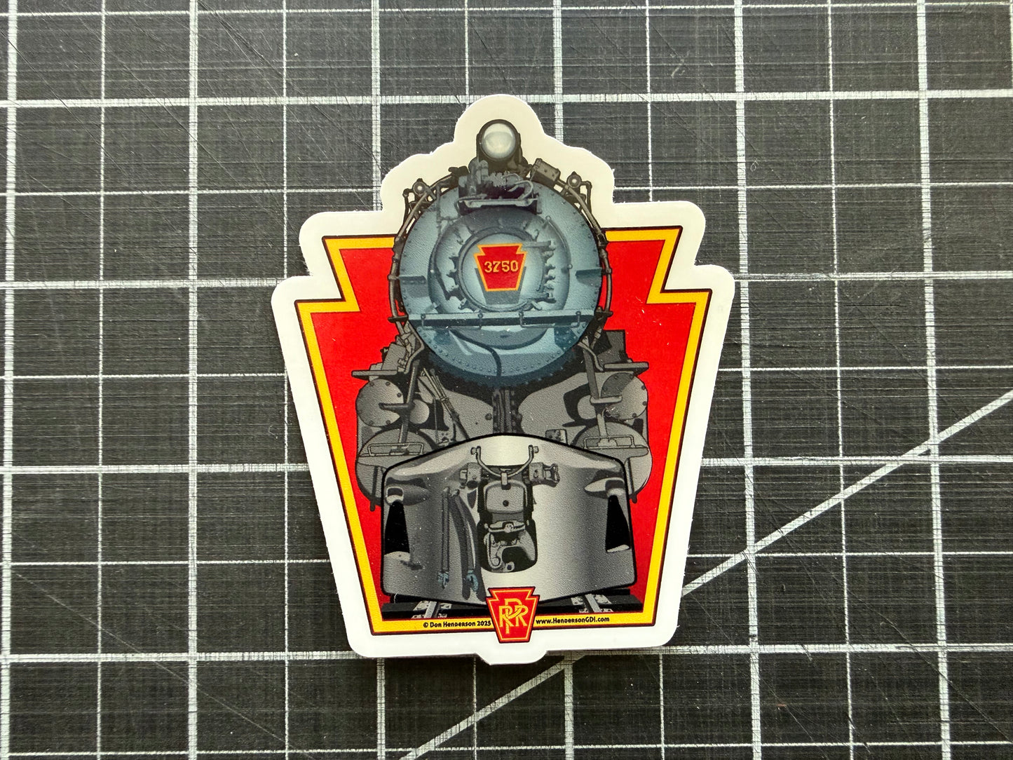 K4 Pacific 3" Sticker