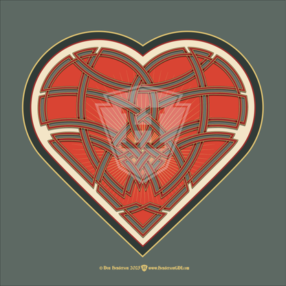 Appalachian Heart - 12x12" Print
