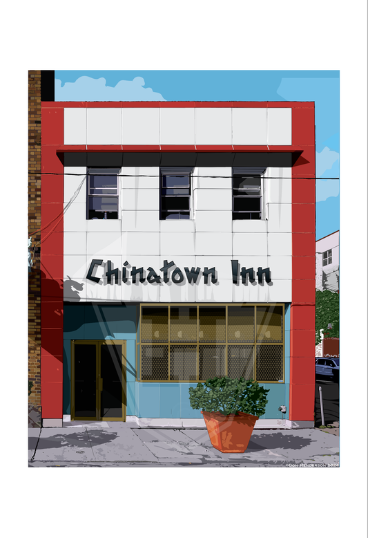 Chinatown Inn - 11x14" Print