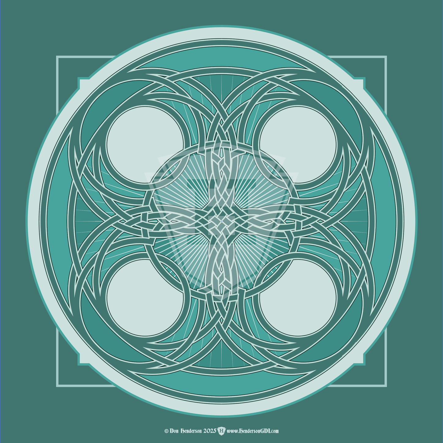 Monday Comfort Cross - 12x12" Print