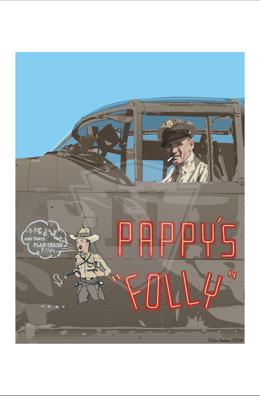 Pappy Gunn - 11x14" Print