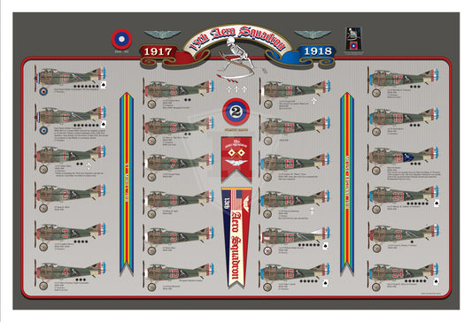 13th Aero Squadron - 18x12" Print