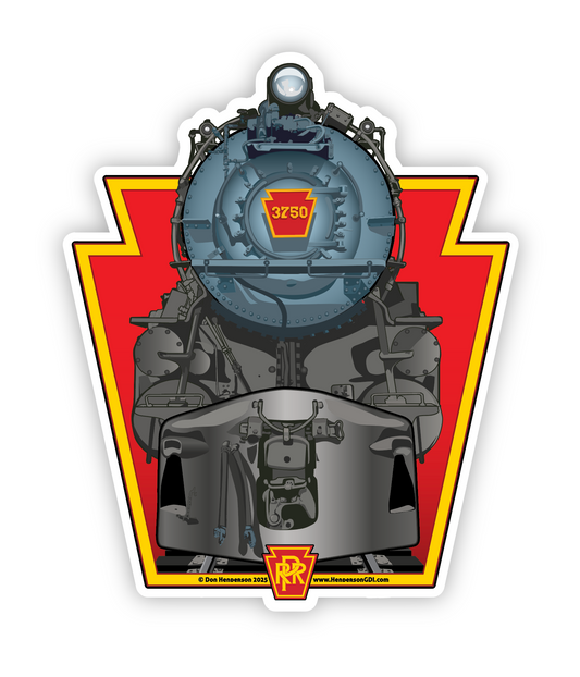 K4 Pacific 3" Sticker