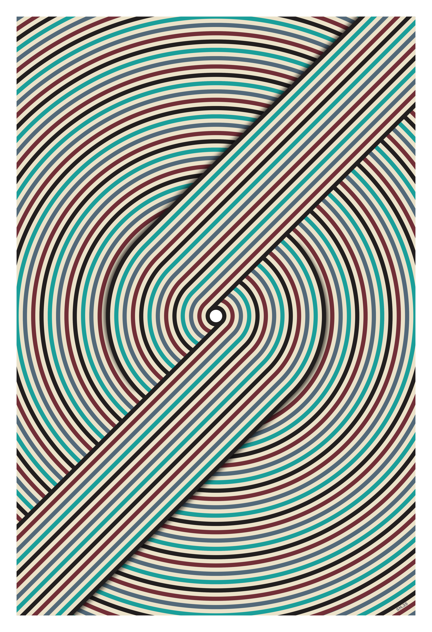 Naught - 12x18" Print