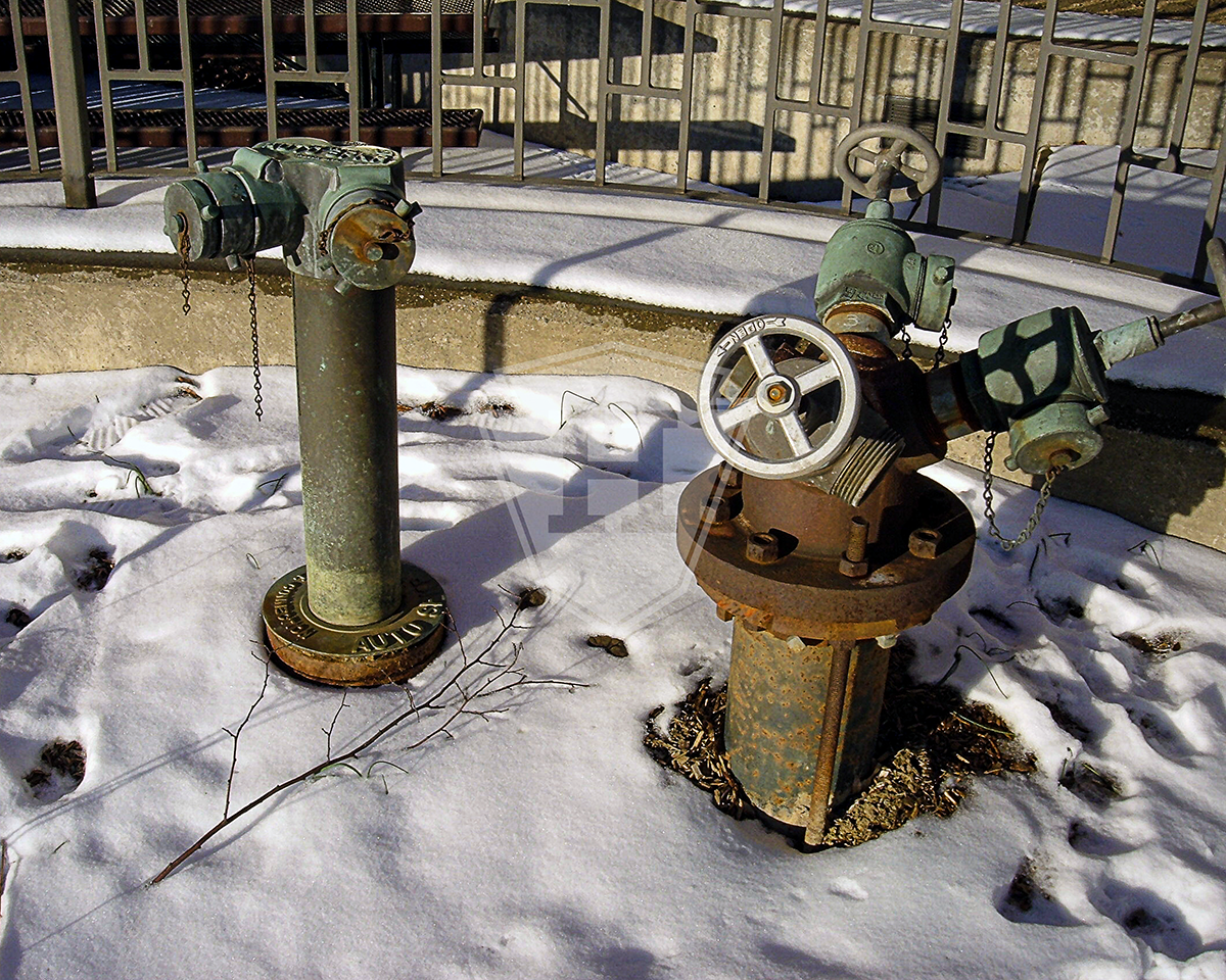 Snow Pipes - 8x10" Print